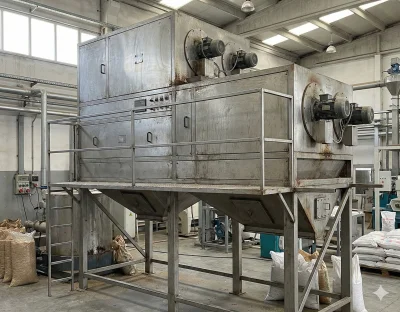 ENDÜSTRİYEL KABUK AYIRMA ÜNİTESİ